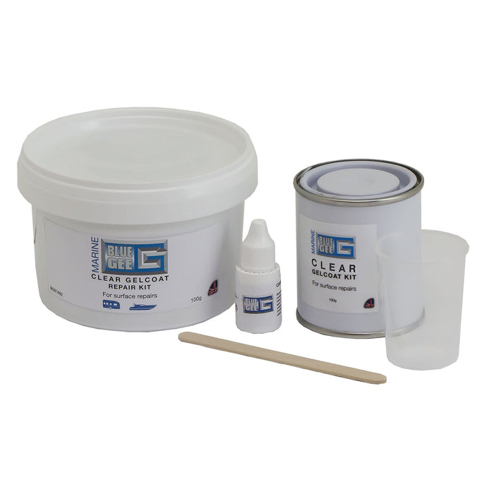 Gelcoat Kit by Blue Gee - Clear or White